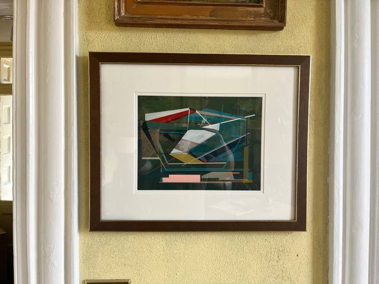 Original Conceptual Abstract Painting by Nicholas Mueller