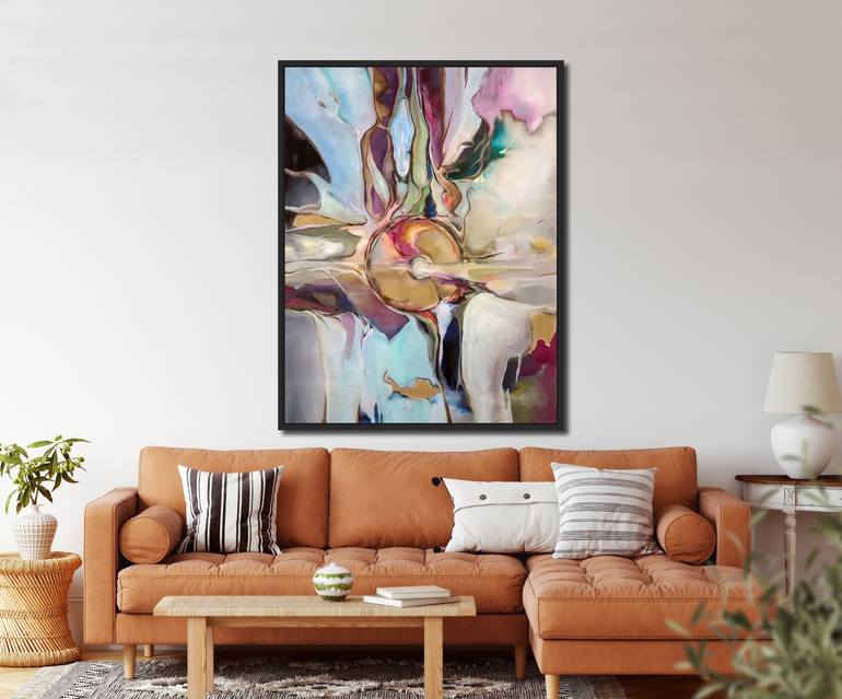 Original Abstract Painting by Aksana Chmel