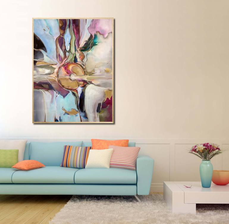 Original Abstract Painting by Aksana Chmel