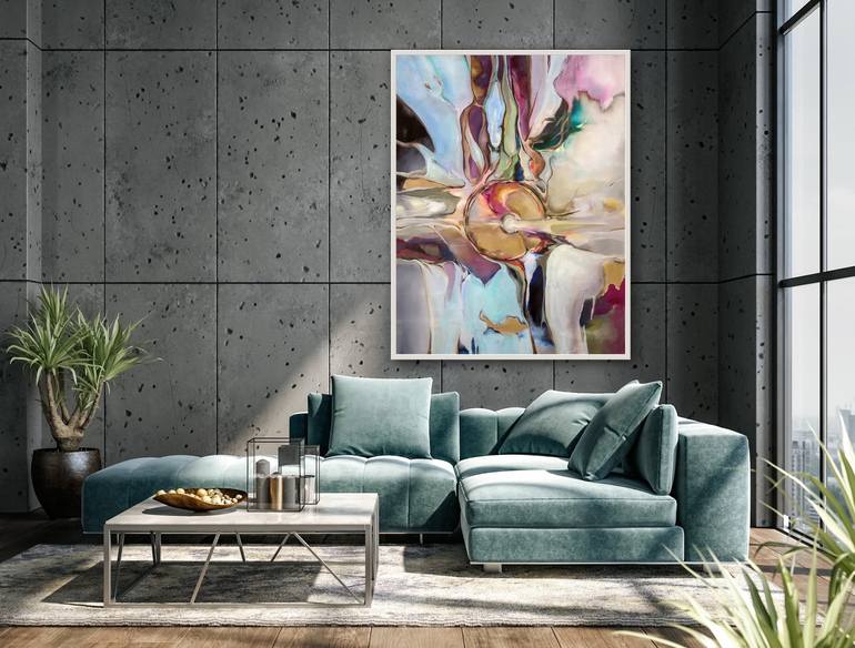 Original Abstract Painting by Aksana Chmel