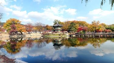 Gyeongbokgung Palace Hyangwonjeong Fall 2014 thumb