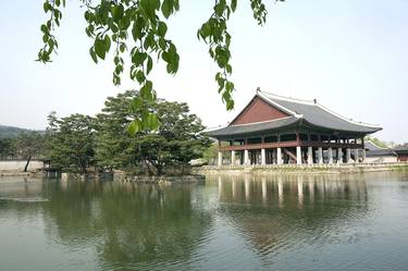 Gyeonghoeru Pavilion at Gyeongbokgung Palace, 2008 thumb