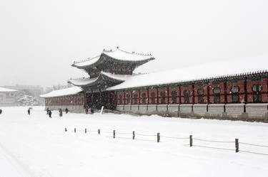 Gyeongbokgung Winter Landscape 2014 thumb