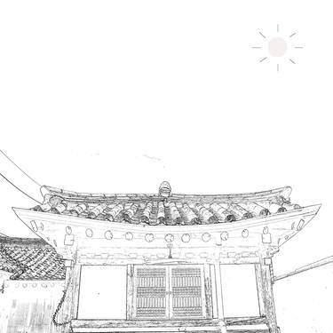 "Seoul Hanok Sketch" - #04 thumb