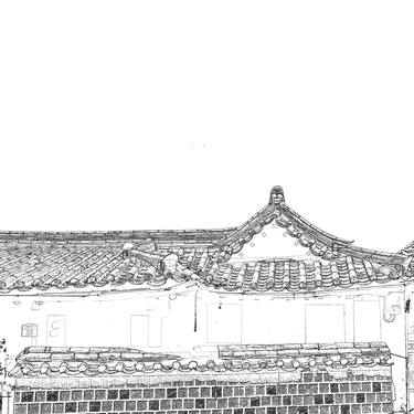 "Seoul Hanok Sketch" - #05 thumb