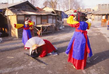 "Intangible Cultural Heritage Songpa Sandae Play" (1980) -#03 thumb