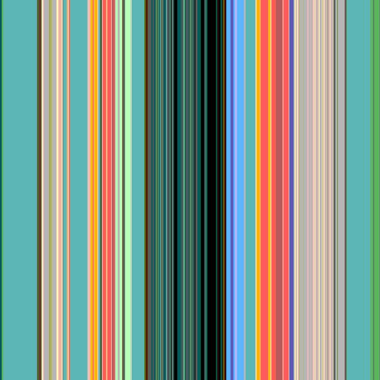 Original Patterns Photography by Kwanghae Kim | Abstract Art on Paper | "The colors of the Royal Palace"-#23