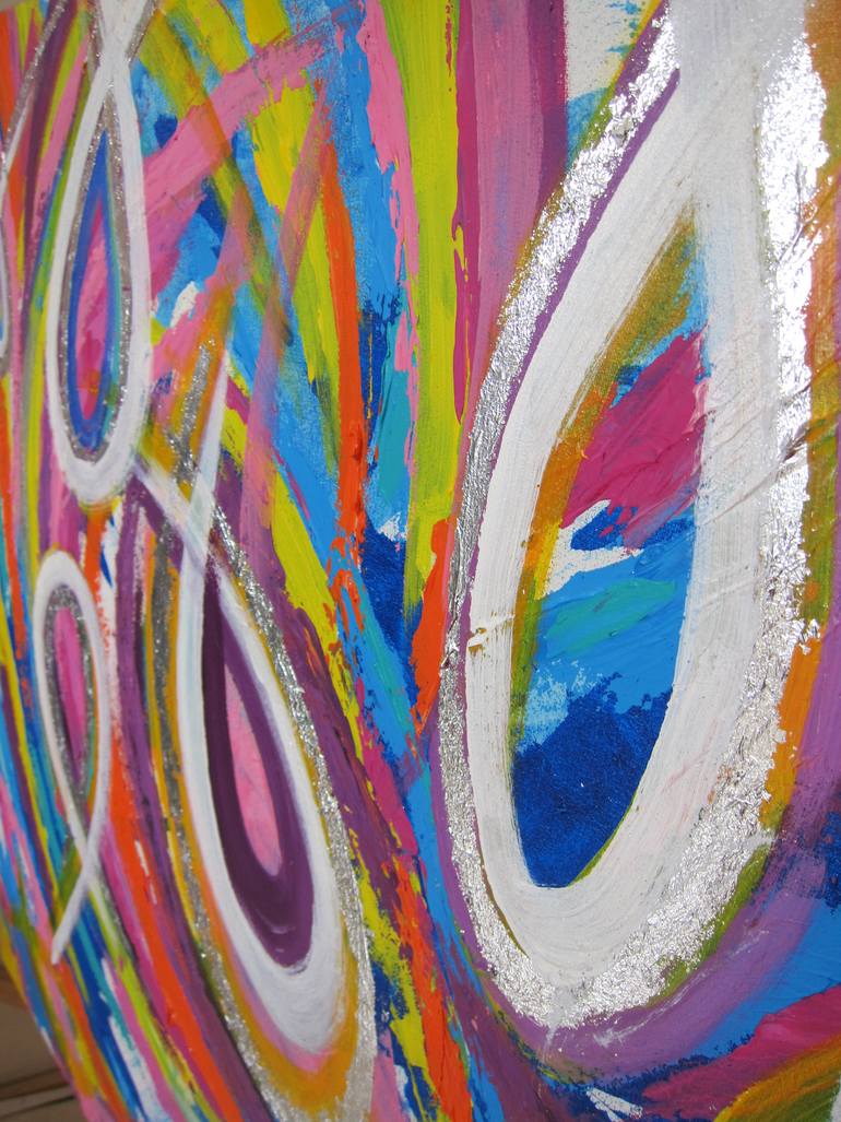 Original Contemporary Abstract Painting by Uke Maulina Indriani