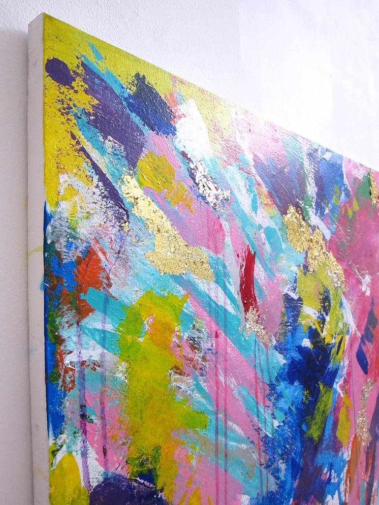 Original Contemporary Abstract Painting by Uke maulina indriani