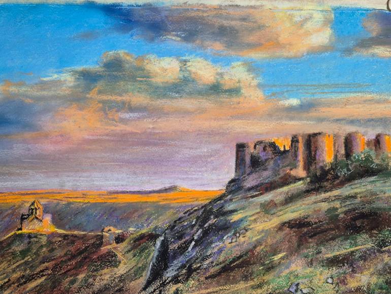 Original Realism Landscape Drawing by Tigran Abramyan