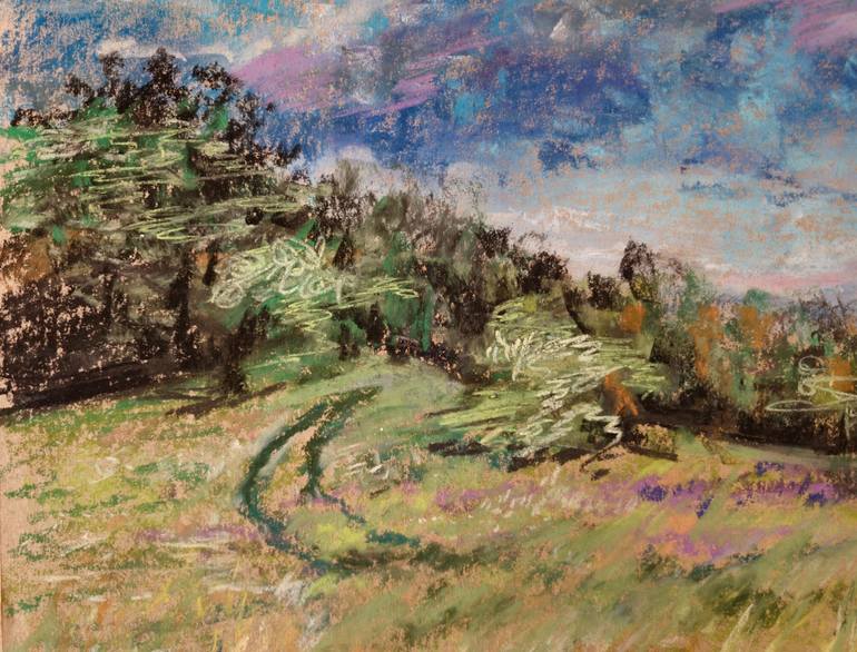 Original Realism Landscape Drawing by Tigran Abramyan