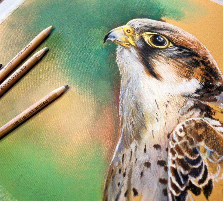 Original Realism Animal Drawing by Tigran Abramyan