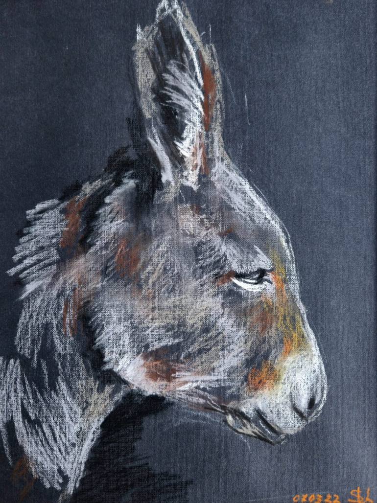 Original Realism Animal Drawing by Tigran Abramyan