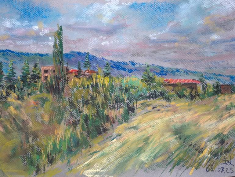 Original Impressionism Landscape Drawing by Tigran Abramyan