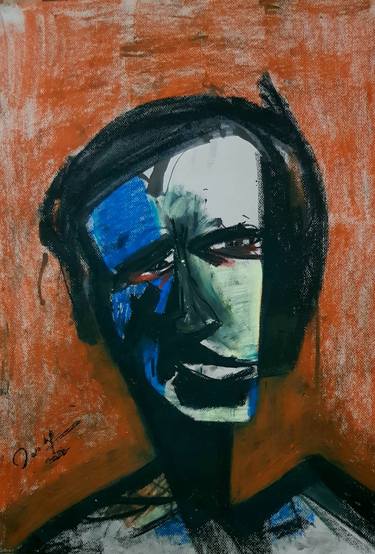 Print of Abstract Expressionism Portrait Paintings by Tashfeen Rizwan