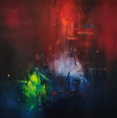 Original Abstract Expressionism Abstract Paintings by Karthik Prabhu