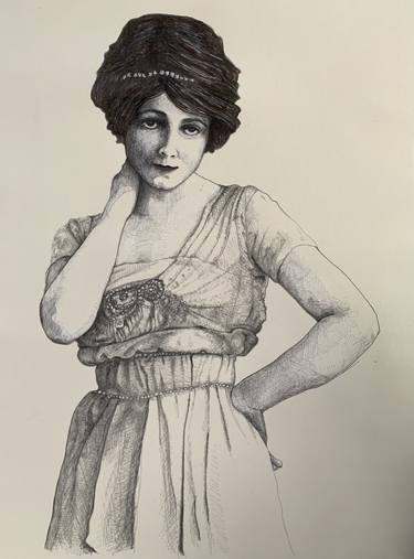 Print of Portrait Drawings by Kerri Vdh