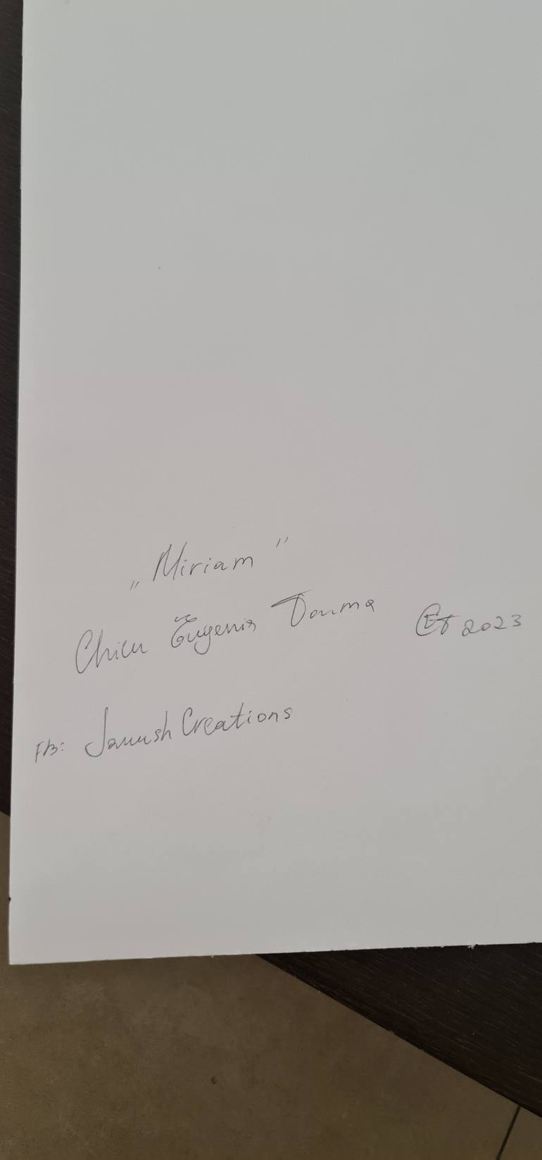 Original Expressionism People Painting by Eugenia Chicu Touma