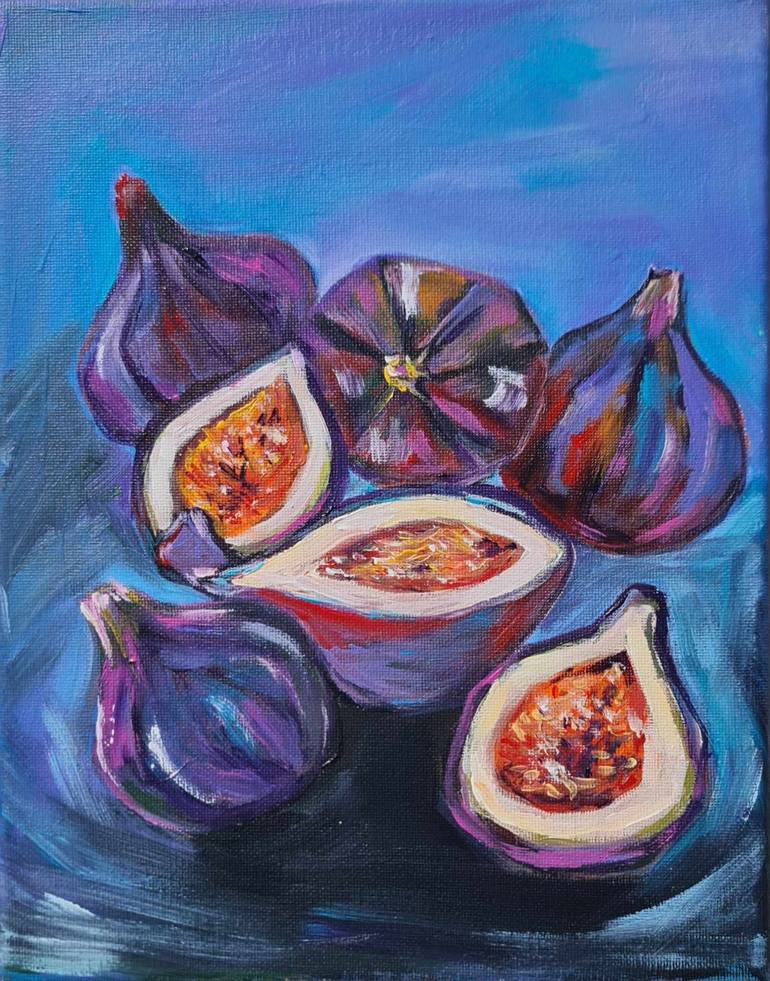 Print of Impressionism Food & Drink Paintings by Eugenia Chicu Touma