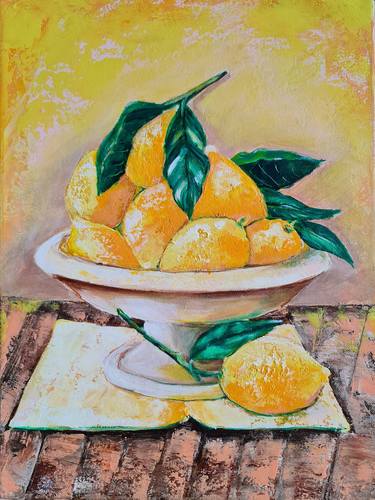 Print of Expressionism Food & Drink Paintings by Eugenia Chicu Touma