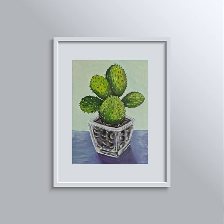 Original Impressionism Floral Painting by Eugenia Chicu Touma