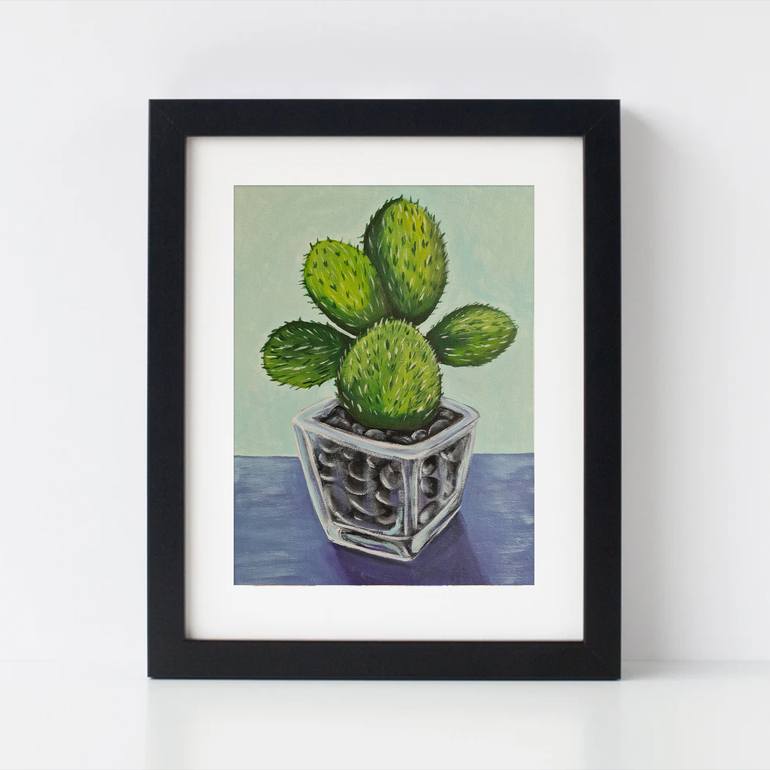 Original Impressionism Floral Painting by Eugenia Chicu Touma