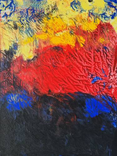 Print of Abstract Expressionism Abstract Paintings by Eugenia Chicu Touma
