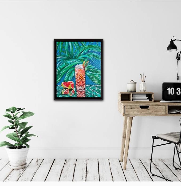 Original Expressionism Still Life Painting by Eugenia Chicu Touma