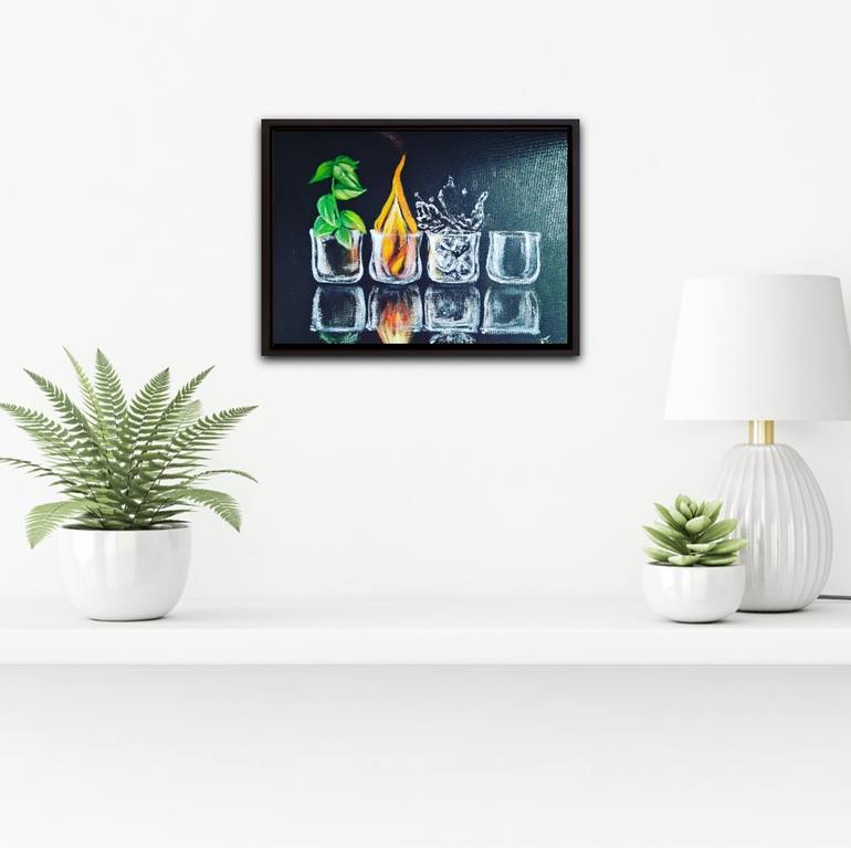 Original Impressionism Still Life Painting by Eugenia Chicu Touma