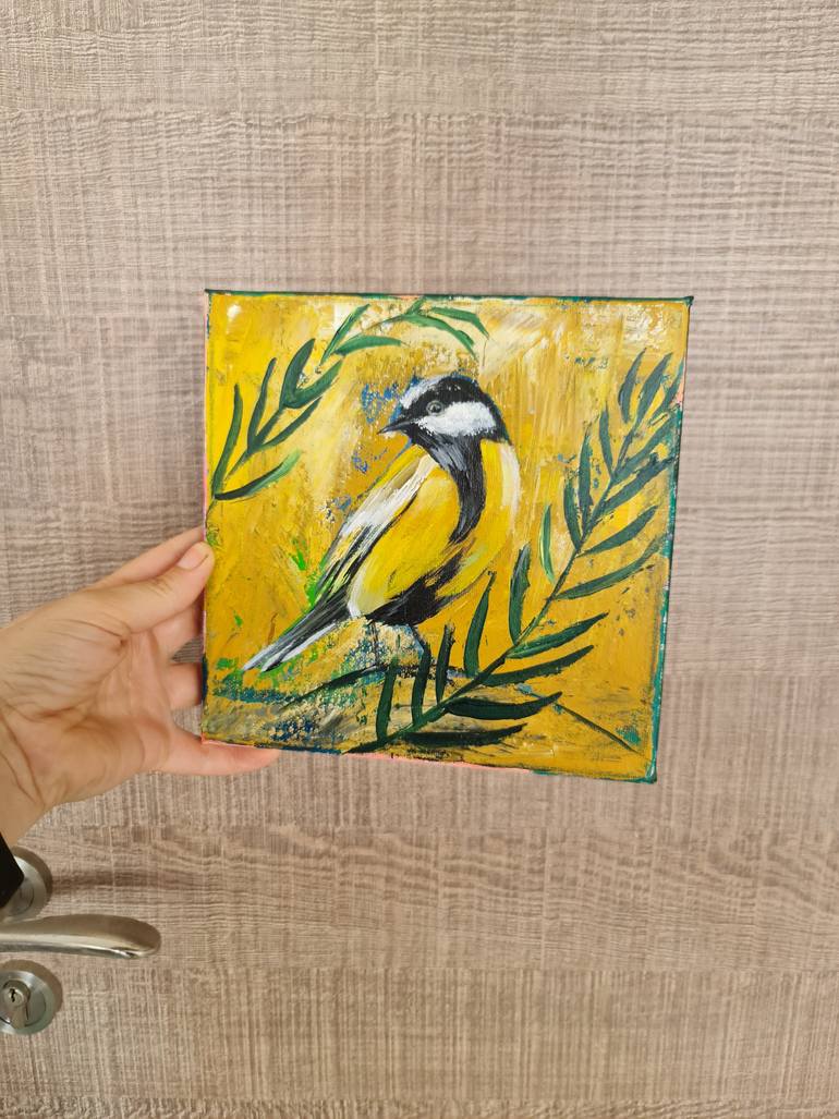 Original Impressionism Nature Painting by Eugenia Chicu Touma