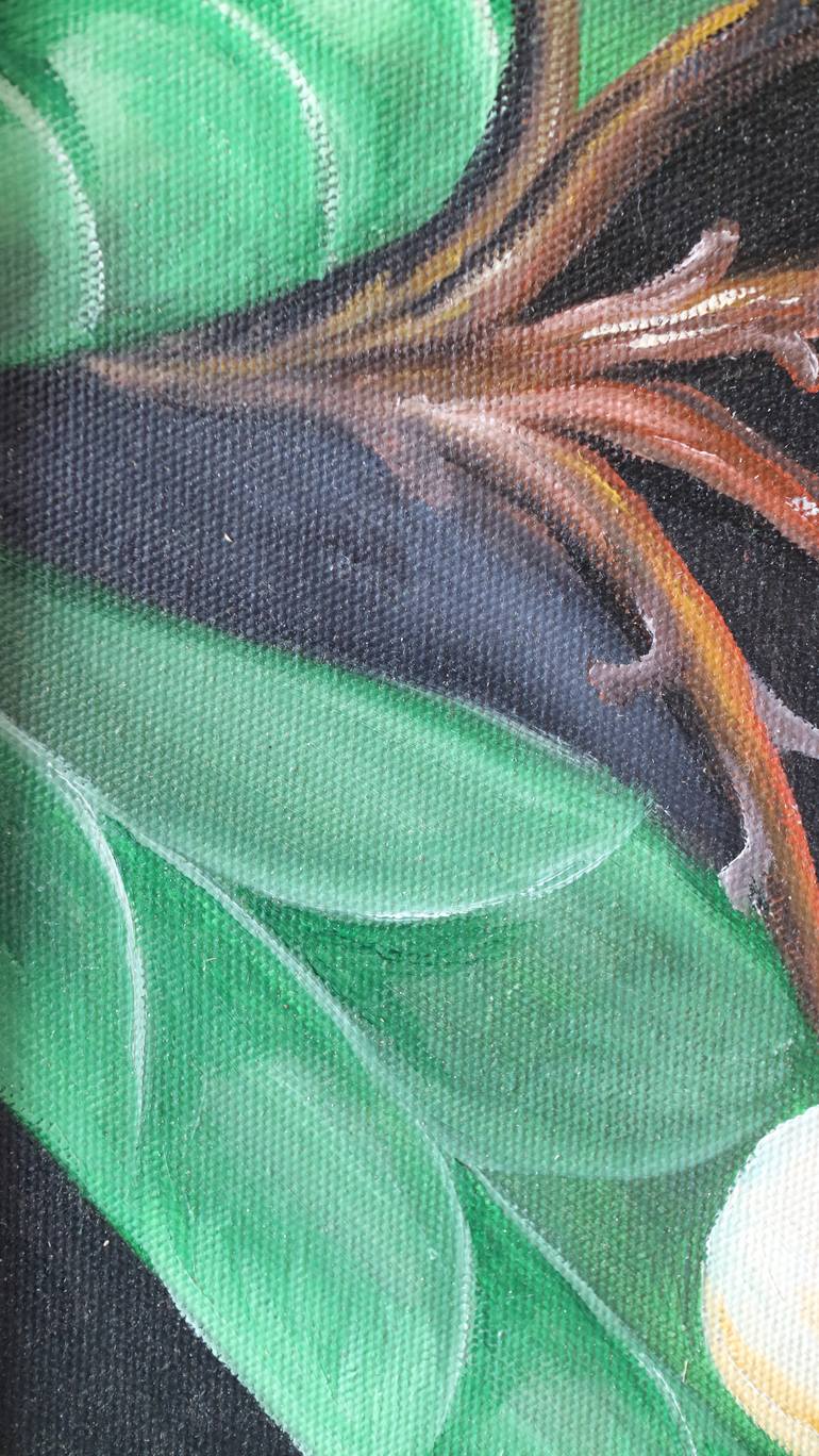 Original Figurative Floral Painting by Queen Galery