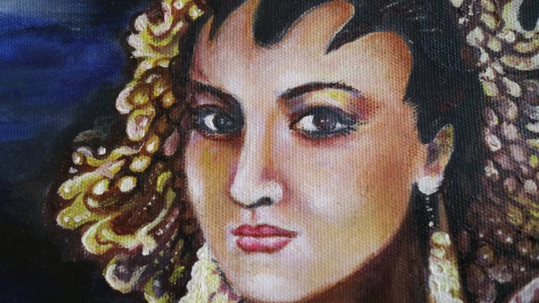 Original Realism Pop Culture/Celebrity Painting by Queen Galery