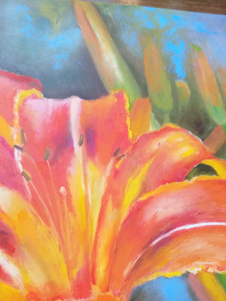 Original Other Floral Painting by Elena Obo