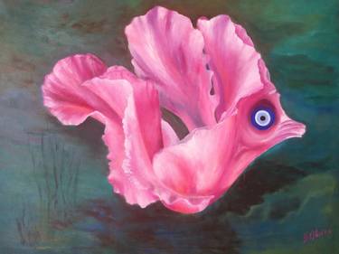 Original Fish Paintings by Elena Obo