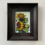 Vase of Sunflowers by Laura Hudson
