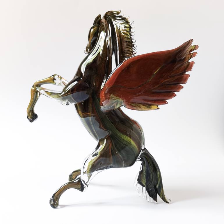 Original Realism Animal Sculpture by Ahmad Ahmadzadeh