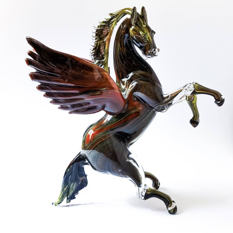 Original Realism Animal Sculpture by Ahmad Ahmadzadeh