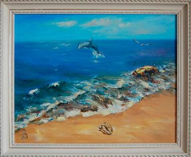 Original Realism Seascape Paintings by Valentin Dimura