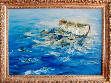 Original Sailboat Paintings by Valentin Dimura
