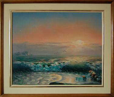 Original Realism Seascape Paintings by Valentin Dimura