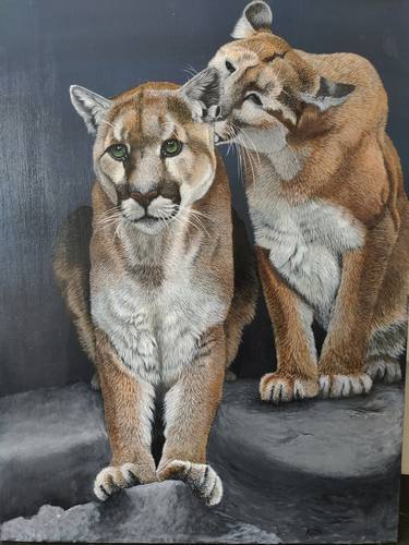 Original Realism Animal Paintings by Людмила Воробьёва