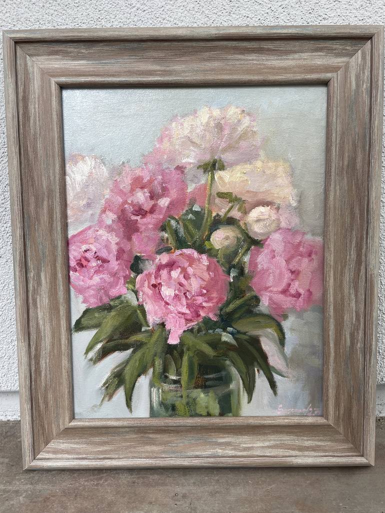 Original Floral Painting by Kate S