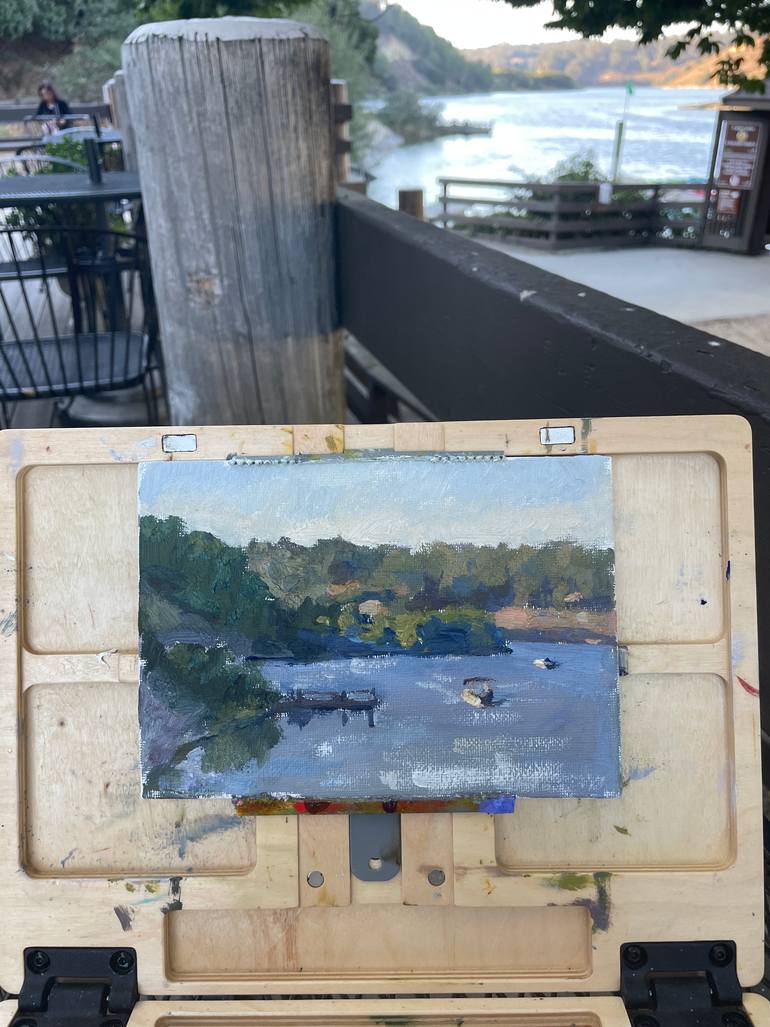 Original Contemporary Water Painting by Kate S