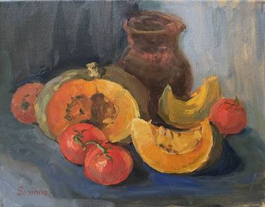 Original Still Life Paintings by Kate S