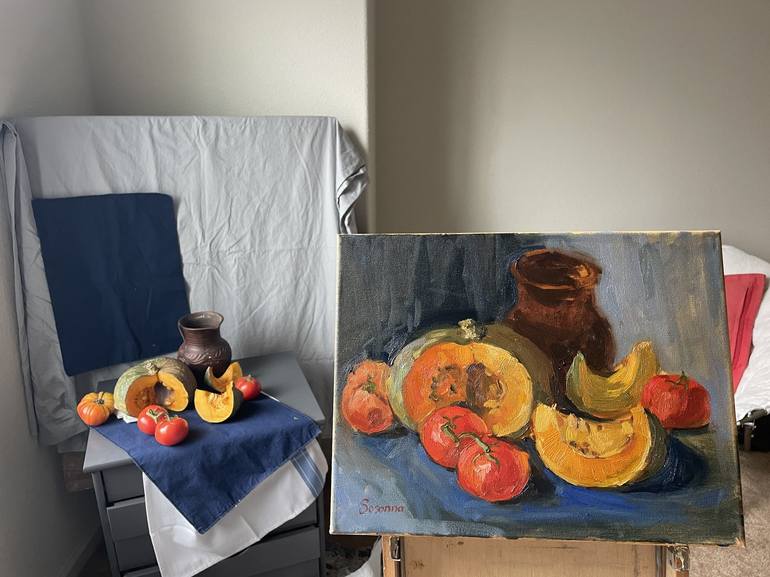 Original Still Life Painting by Kate S