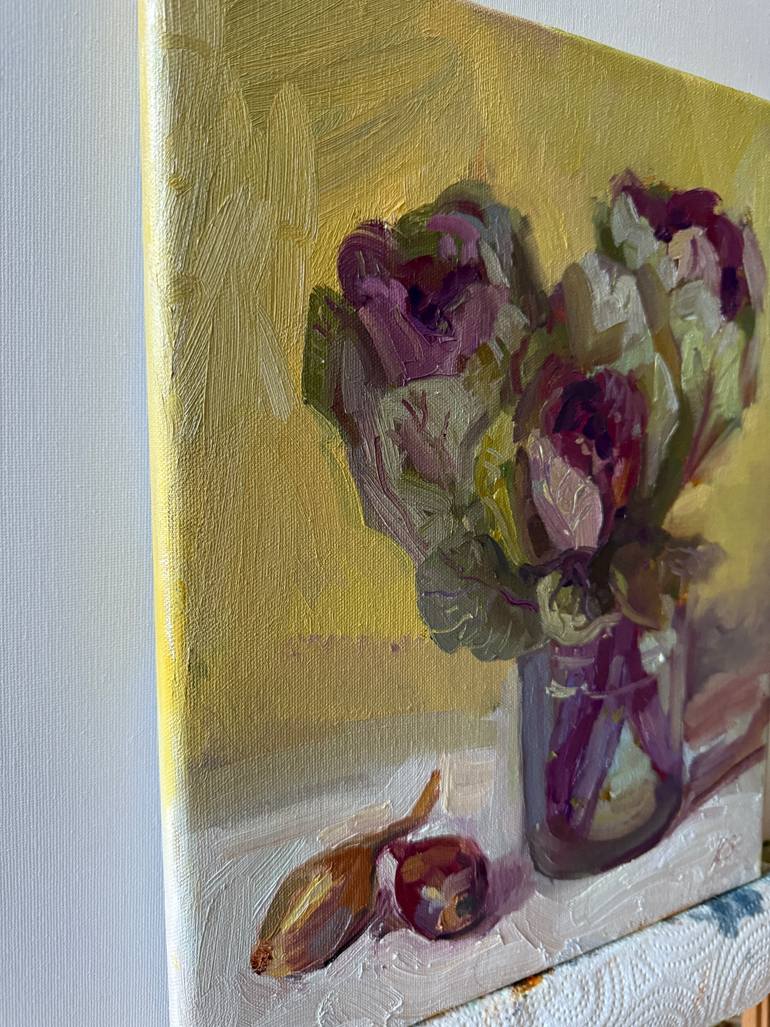 Original Impressionism Botanic Painting by Kate S