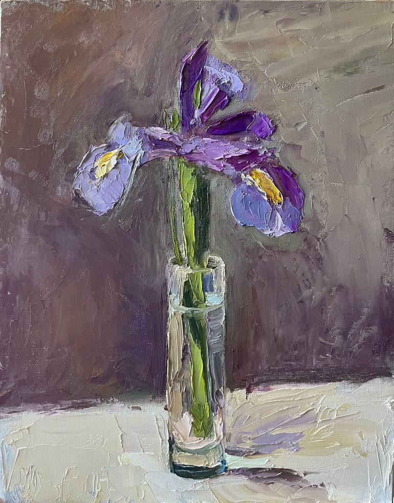 Original Impressionism Floral Paintings by Kate S
