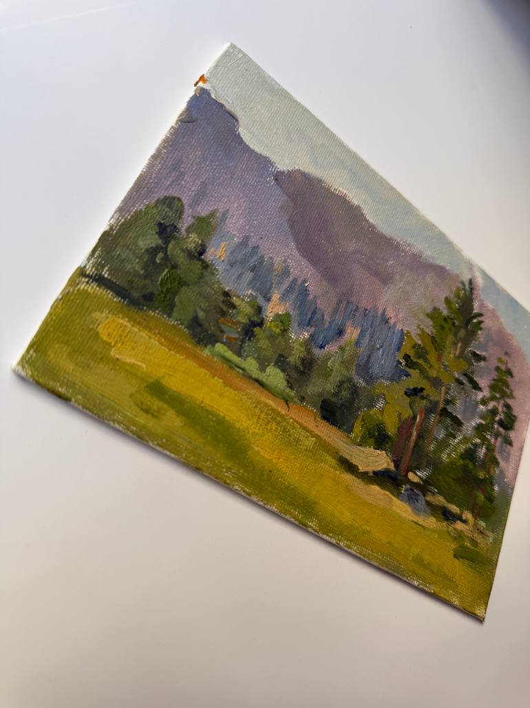 Original Impressionism Landscape Painting by Kate S