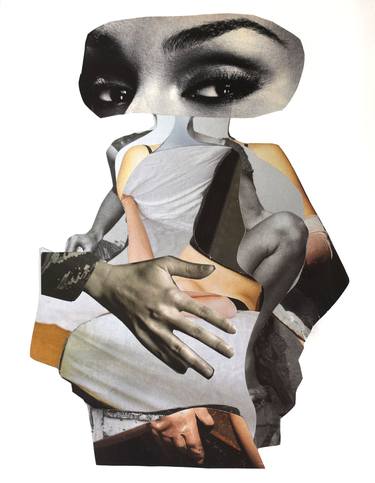 Original Figurative Body Collage by Yvonne Coleman-Burney