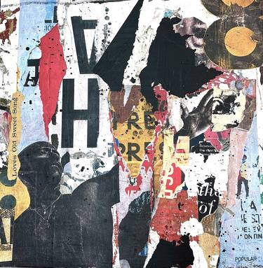 Print of Graffiti Collage by Yvonne Coleman-Burney